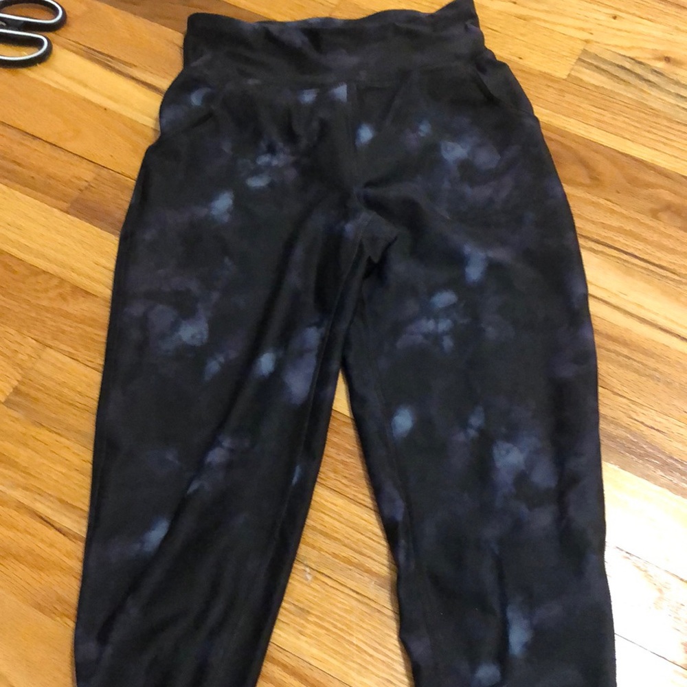 Dark Blue, Tie-Die, Athletic, with pockets, Old Navy Active, High Rise Joggers